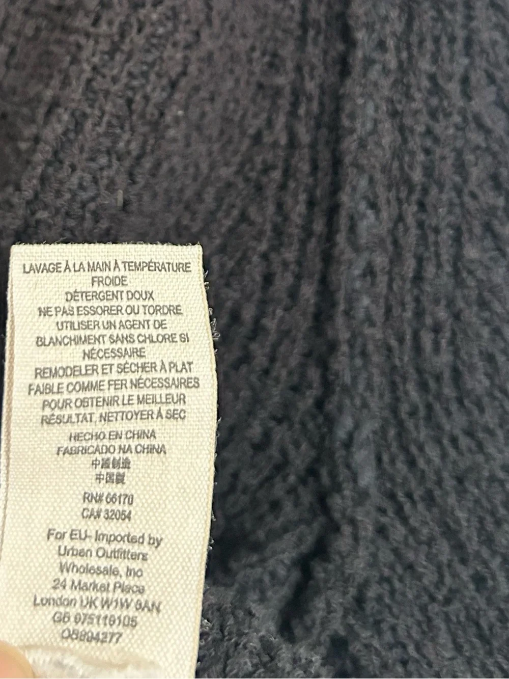 Free People Revolve High Low V Cozy Knit Sweater Size Small Boho Chic 90s Preppy